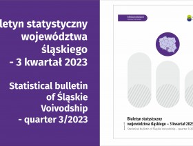 Statistical bulletin of Śląskie Voivodship 2023 - quarter 3/2023 - 1st page