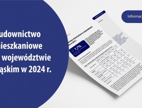 Budownictwo mieszkaniowe w województwie śląskim w 2024 r. - strona tytułowa