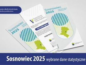 Sosnowiec 2025 – wybrane dane statystyczne - okładka