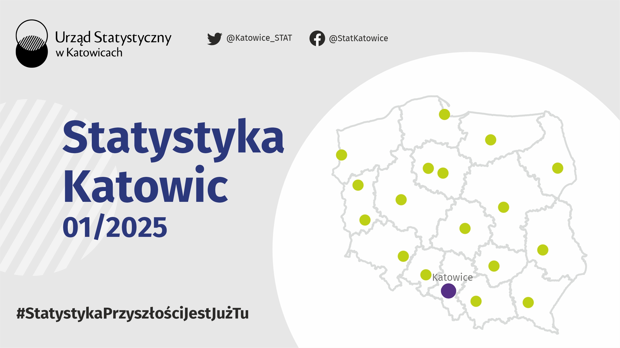 Statystyka Katowic - styczeń 2025 r.