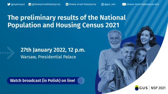 Announcement of the preliminary results of the National Population and Housing Census 2021
