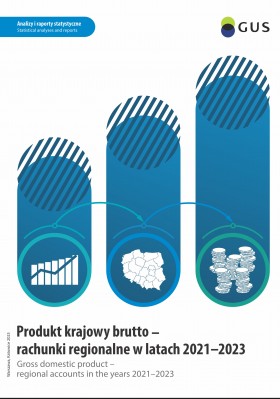 Gross domestic product – regional accounts in the years 2021–2023 - 1st page