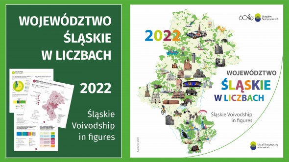Śląskie Voivodship in figures 2022 - 1-st page