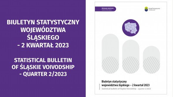 Statistical bulletin of Śląskie Voivodship 2023 - quarter 2/2023