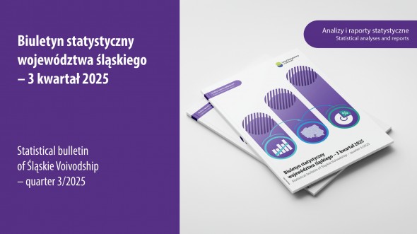 Statistical bulletin of Śląskie Voivodship 2025 - quarter 3/2025 - 1st. page