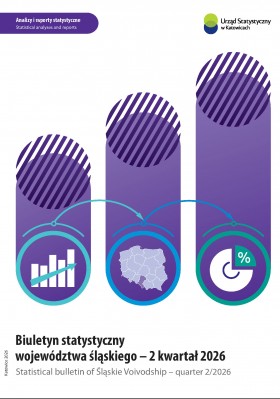 Statistical bulletin of Śląskie Voivodship - quarter 2/2026 - 1st page