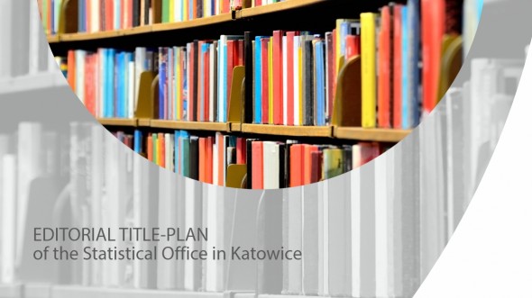 Editorial title-plan of the Statistical Office in Katowice 2023 - 1st page