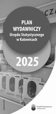 Editorial Plan of the Statistical Office in Katowice 2025 - 1st page