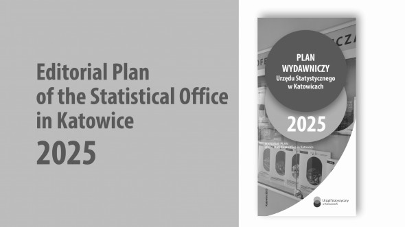 Editorial Plan of the Statistical Office in Katowice 2025 - 1st page