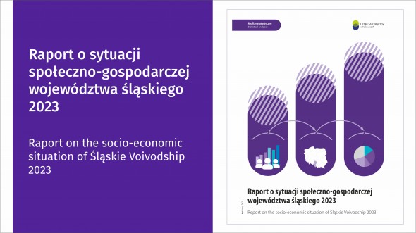 Report on the socio-economic situation of Śląskie Voivodship 2023 - 1st page