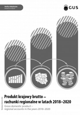 Produkt krajowy brutto - rachunki regionalne w latach 2018-2020 - okładka