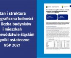 Stan i struktura demograficzna ludności oraz liczba budynków i mieszkań w województwie śląskim – wyniki ostateczne NSP 2021 Foto