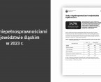 Osoby z niepełnosprawnościami w województwie śląskim w 2023  r. Foto