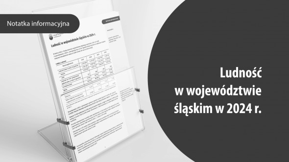 Ludność w województwie śląskim w 2024 r. - 1 strona naotatki