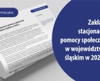 Zakłady stacjonarne pomocy społecznej w województwie śląskim w 2024 r. Foto
