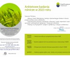 Ankietowe badania rolne w 2023 roku (Infografika) Foto
