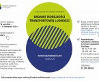 Badanie Mobilności Transportowej Ludności (Infografika) Foto