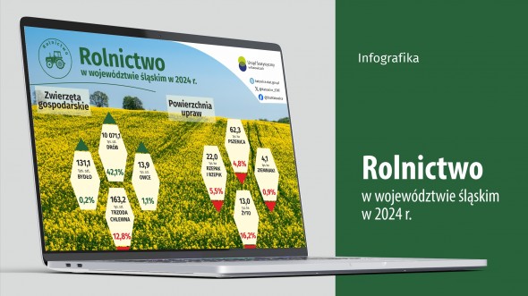Rolnictwo w województwie śląskim (Infografika)