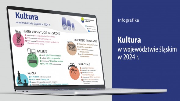 Kultura w województwie śląskim w 2024 r. (Infografika)