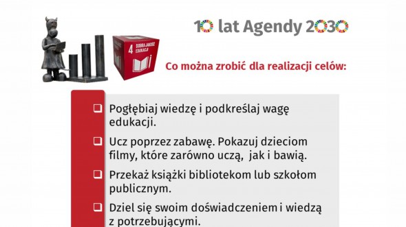 Cele Zrównoważonego Rozwoju (Cel 4) (Infografika)