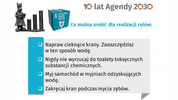 Cele Zrównoważonego Rozwoju (Cel 6) (Infografika)