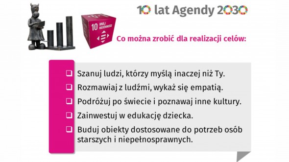 Cele Zrównoważonego Rozwoju (Cel 10) (Infografika)