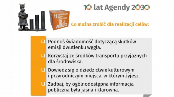 Cele Zrównoważonego Rozwoju (Cel 11) (Infografika)