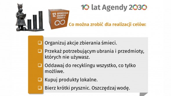 Cele Zrównoważonego Rozwoju (Cel 12) (Infografika)
