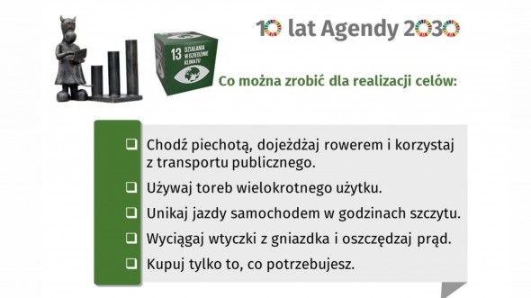 Cele Zrównoważonego Rozwoju (Cel 13) (Infografika)