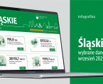 Wybrane dane o województwie śląskim – wrzesień 2025 r. (Infografika) Foto