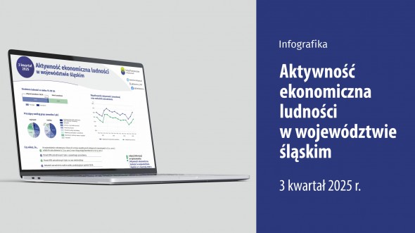 Aktywność ekonomiczna ludności w województwie śląskim w 3 kwartale 2025 r. (Infografika)