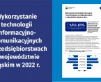 Wykorzystanie technologii informacyjno-komunikacyjnych w przedsiębiorstwach w województwie śląskim w 2022 r. Foto