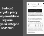 Ludność na rynku pracy w województwie śląskim - wyniki wstępne NSP 2021 Foto