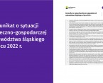 Komunikat o sytuacji społeczno-gospodarczej województwa śląskiego w lipcu 2022 r. Foto