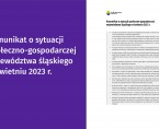 Komunikat o sytuacji społeczno-gospodarczej województwa śląskiego w kwietniu 2023 r. Foto