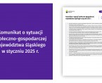 Komunikat o sytuacji społeczno-gospodarczej województwa śląskiego w styczniu 2025 r. Foto