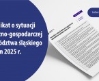 Komunikat o sytuacji społeczno-gospodarczej województwa śląskiego w lutym 2025 r. Foto