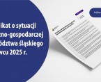 Komunikat o sytuacji społeczno-gospodarczej województwa śląskiego w czerwcu 2025 r. Foto
