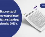 Komunikat o sytuacji społeczno-gospodarczej województwa śląskiego w październiku 2025 r. Foto