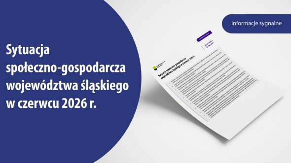 Sytuacja społeczno-gospodarcza województwa śląskiego w czerwcu 2026 r. - 1 strona