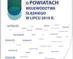 Wybrane dane krótkookresowe o powiatach województwa śląskiego w lipcu 2019 r. Foto