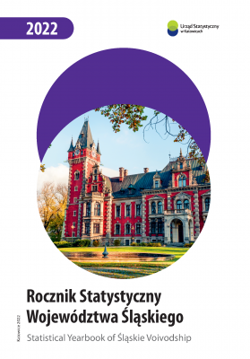 Rocznik Statystyczny Województwa Śląskiego 2022 - okładka