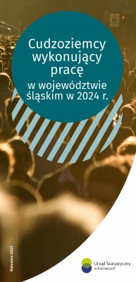 Cudzoziemcy wykonujący pracę w województwie śląskim w 2023 r. - folder 1 strona
