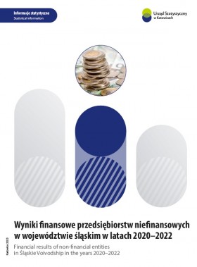 Wyniki finansowe przedsiębiorstw niefinansowych w województwie śląskim w latach 2020-2022 - 1 strona