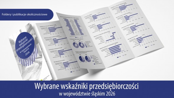 Wybrane wskaźniki przedsiębiorczości w województwie śląskim 2026 - okładka