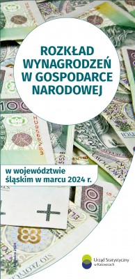 Rozkład wynagrodzeń w gospodarce narodowej w województwie śląskim w marcu 2024 r - 1 strona