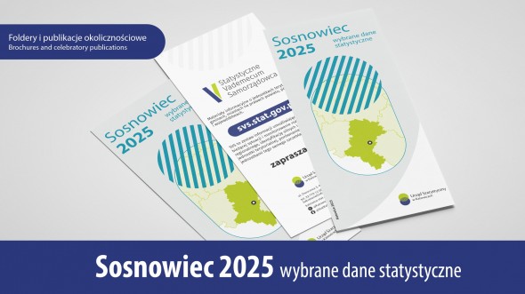 Sosnowiec 2025 – wybrane dane statystyczne - 1 strona