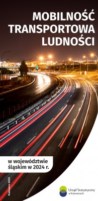 Mobilność transportowa ludności w województwie śląskim w 2024 r.