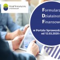 FDF–Formularz działalności finansowej za 2019 r. Foto