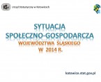 Sytuacja społeczno-gospodarcza województwa śląskiego w 2014 r. Foto